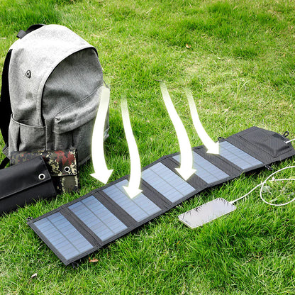 Portable 30W Foldable Solar Charging Board with Carrying Bag