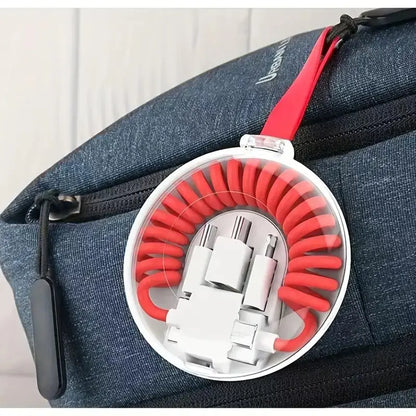 PD60W Fast Charging 6-in-1 Cable with Storage Box