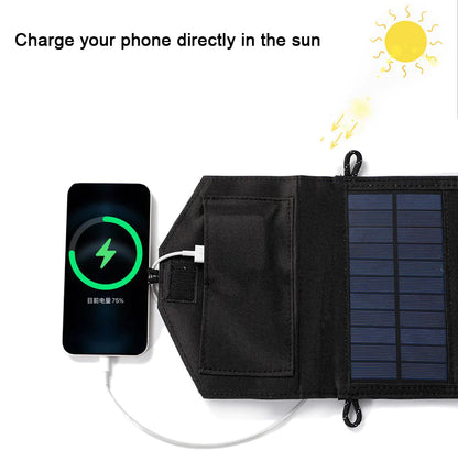 Portable 30W Foldable Solar Charging Board with Carrying Bag